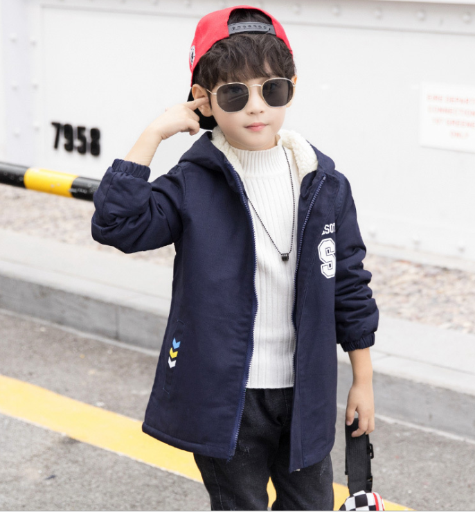 New Winter Children's Faux Fur Jacket