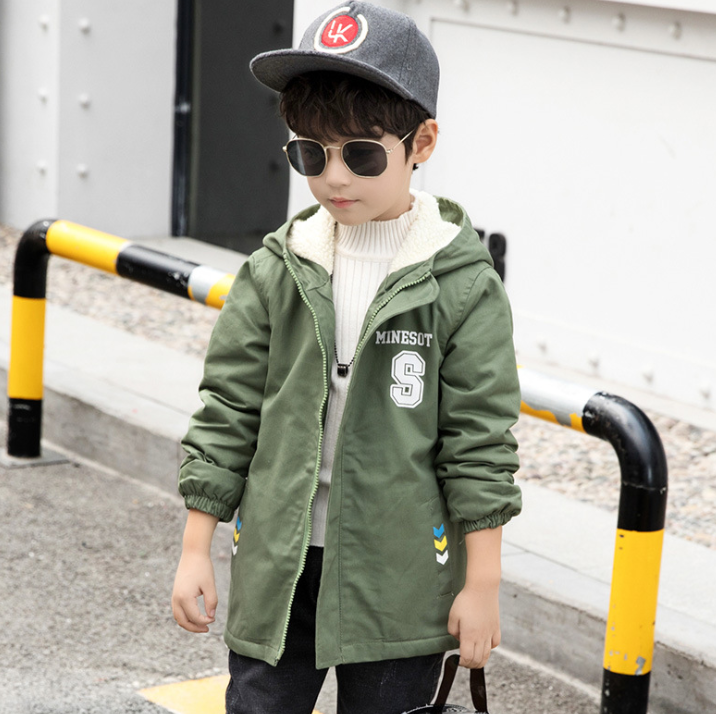 New Winter Children's Faux Fur Jacket