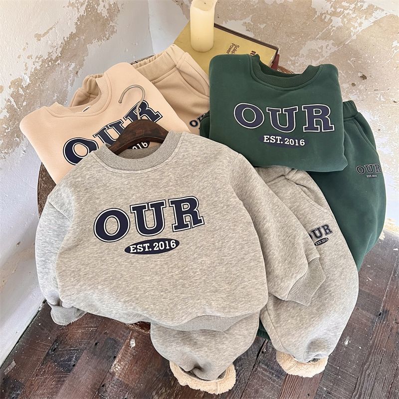 Toddlers Hoodie and Pants Set - Autumn/Winter