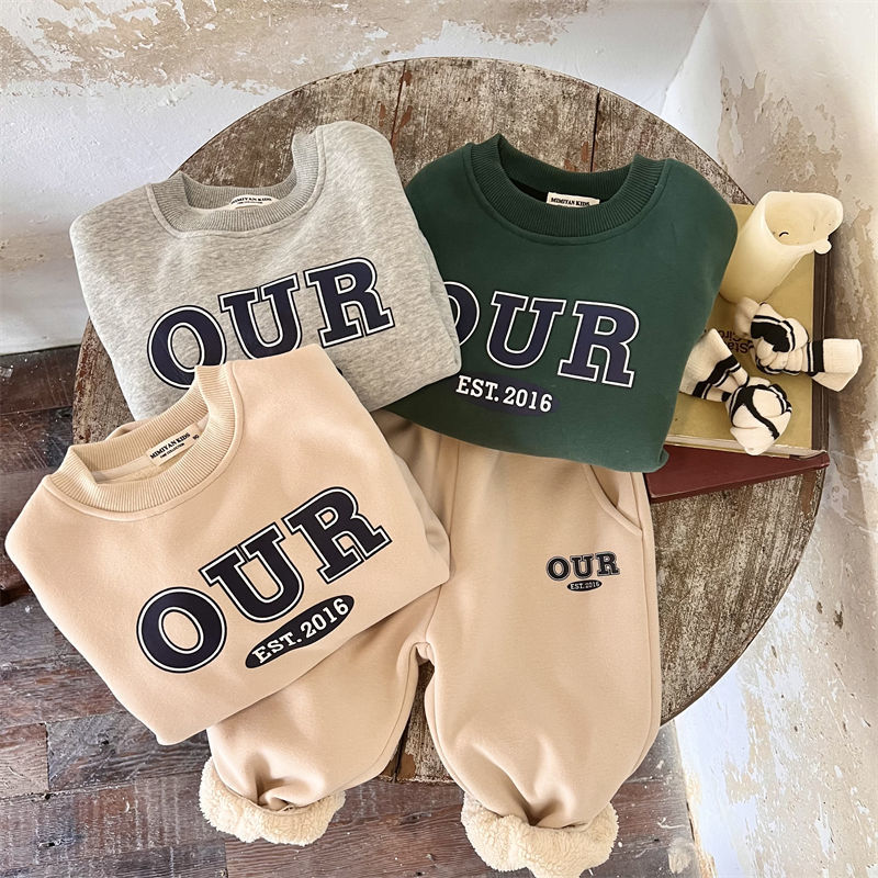 Toddlers Hoodie and Pants Set - Autumn/Winter