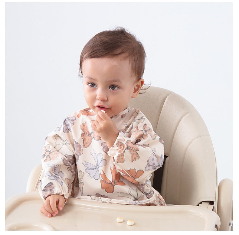 Baby/Toddler Waterproof Inside-Out Bib for Easy Cleaning
