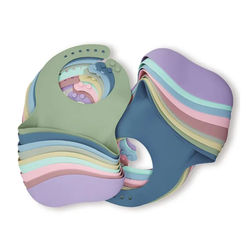 Waterproof Silicone Baby Bibs