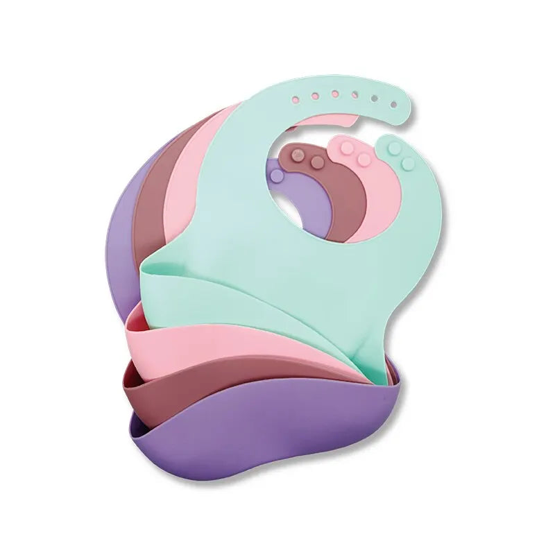 Waterproof Silicone Baby Bibs