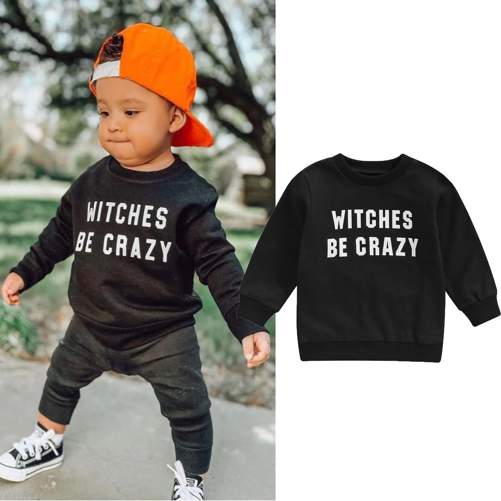 Chic Witches be Crazy Sweater for Halloween